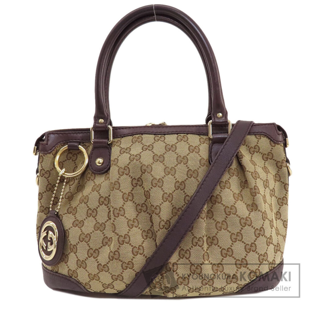 Gucci Sukey GG Tote Bag Canvas